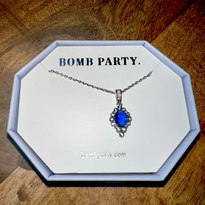 SAPPHIRE BOMB PARTY NECKLACE!